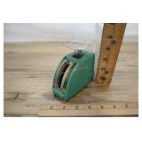 Vintage Seafoam Green Metal Postage Scale
