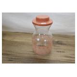 Mcm Floral Pattern Carafe With Lid