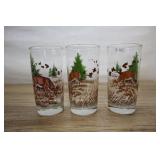 3 Buck Deer Glasses