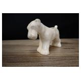 Dog Planter, White