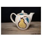 Vintage Purinton Teapot, Apple & Pear