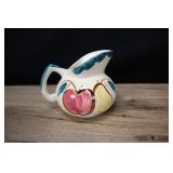 Vintage Purinton Creamer Pitcher, Apple & Pear