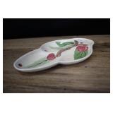 Cleminsons Apple Spoon Rest, Vintage Hand Painted