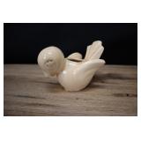 Miniature Shawnee Bird Planter, Cream Yellow