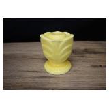Shawnee Pottery Candle Holder, Yellow