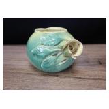 Mini Rose Planter Pot, Yellow & Green Usa