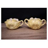 Yellow Flower Cream & Sugar