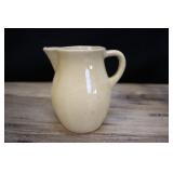 Vintage Stoneware Pitcher, Cream