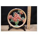 Vintage Chalkware Flower Vase Wall Hanger