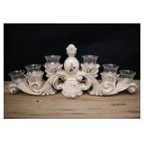 Shabby Chic Votive Candle Holder Mantelpiece