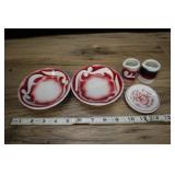 Assorted Restaurant Ware Condiment Bowls And Sauce