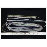 Assorted Seed Bead Necklaces And Bracelets, Opal,