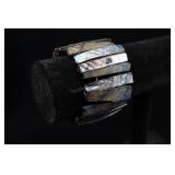 Abalone Shell Stretch Bracelet