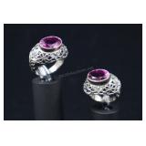 Mother & Daughter Set, Matching Sterling Silver &