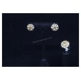 Sterling Silver & Yellow Sunstone And Citrine Flow