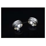 Couples Rings, Sterling Silver Spinner Band Rings,