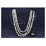 Sterling Silver & Grey Labradorite Ring And Labrad