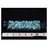 Turquoise Chip Beaded Bracelet