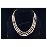 Jasper Multi-strand Beaded Necklace