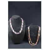 Pair Cultured Pearl Necklaces