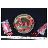 Red Sea Bamboo Beads, Loose