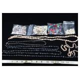 Assorted Cultured Pearl Strands And Loose Beads