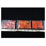 Red And Orange Coral Loose Beads