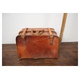 Vintage Leather Val-a-pak Wardrobe Suitcase, Trave