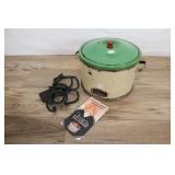 Vintage Nesco Electric Casserole Slow Cooker, Heav