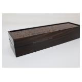 Wooden Cribbage Game Box, Mountain Top Box Works