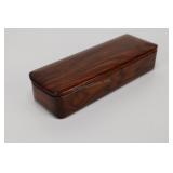Wooden Trinket Box, Pen/pencil Box, Mexican Cocobo