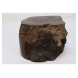 Live Edge Wooden Trinket Box With Lid