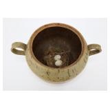 Double Handle Stoneware Pot, Approx. 10" Hth