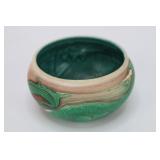 Garden Of The Gods Pottery, Green And Brown Swirl