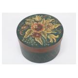 Norwegian Rosemaling Dresser Box, Wooden, Signed B