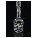 Vintage Jack Daniels Gold Medal Old No. 7 Bottle W