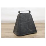 Vintage Metal Cowbell, 5" X 4-3/4"