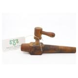 Vintage Wood Barrel Bung Tap For Beer Or Wine,