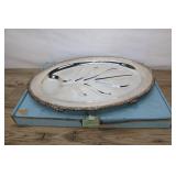 Large Community Silverplate Footed Oval Roast Serv