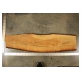 Atlas Cedar Live Edge Slab, Air Dried 2 Years 1-1/