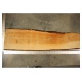 Atlas Cedar Live Edge Slab, Air Dried 2 Years 1-1/