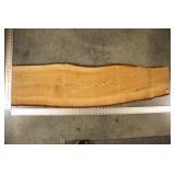 Atlas Cedar Live Edge Slab, Air Dried 2 Years 1-1/
