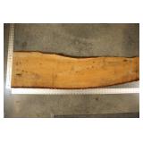 Atlas Cedar Live Edge Slab, Air Dried 2 Years 1-1/
