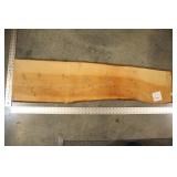Atlas Cedar Live Edge Slab, Air Dried 2 Years 1-1/
