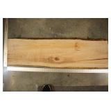 Maple Live Edge Slab, 2-1/2" X 15" X 54"
