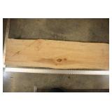 Maple Live Edge Slab, 2-3/4" X 14" X 52"
