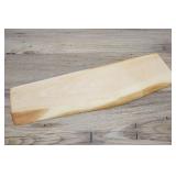 Maple Live Edge Cutting Board 15x4.5"