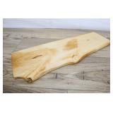 Maple Live Edge Cutting Board 19x7"