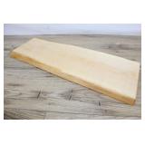 Maple Live Edge Cutting Board 19x7"
