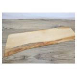 Maple Live Edge Cutting Board 21x6.5"